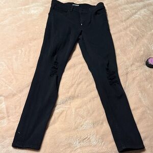 Express black high-rise legging 4R EUC